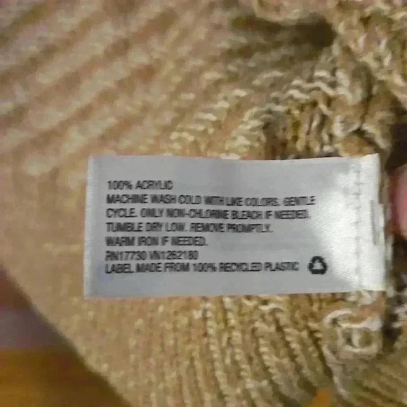 Tan Printed Cardigan - Picture 4 of 7